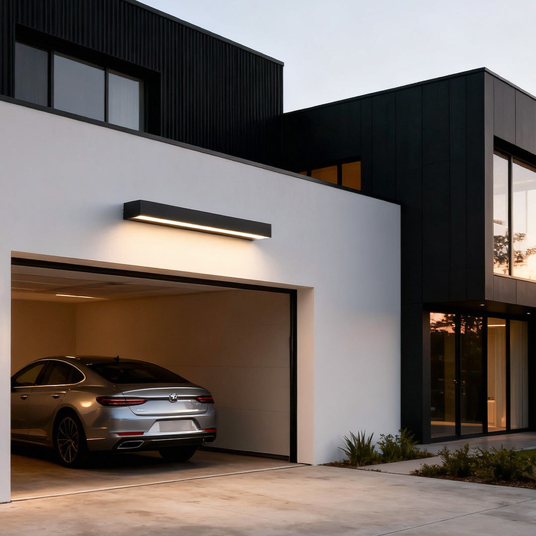 Exterior Porch Light Fixtures Modern Waterproof Door Number LED Light